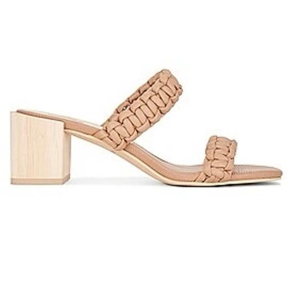 DV by Dolce Vita Womens Santana Camel Brown/Tan Heel Strap Sandal | NEW!! - Picture 2 of 15